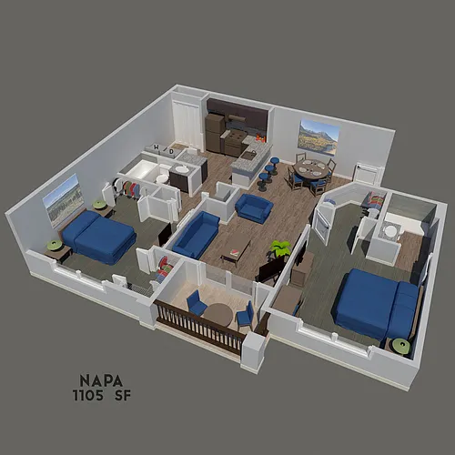 Floor plan Napa