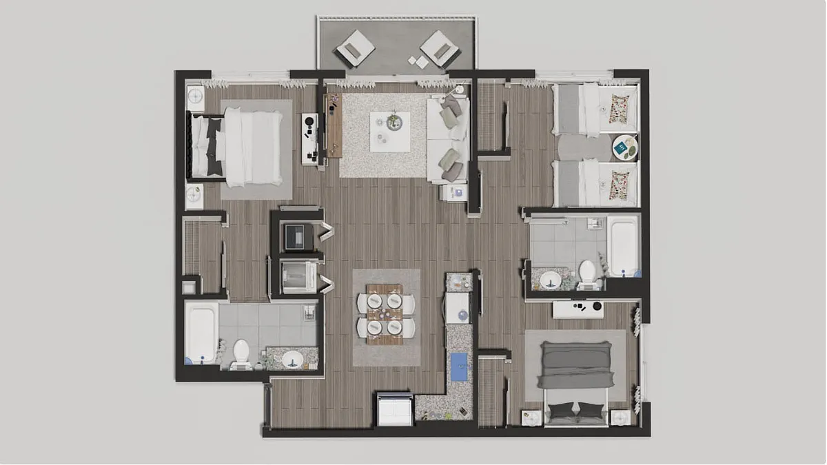 Floor plan C