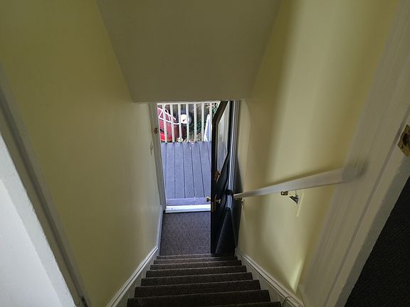 Stairs up to apartment