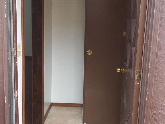 Doorway into apartment.