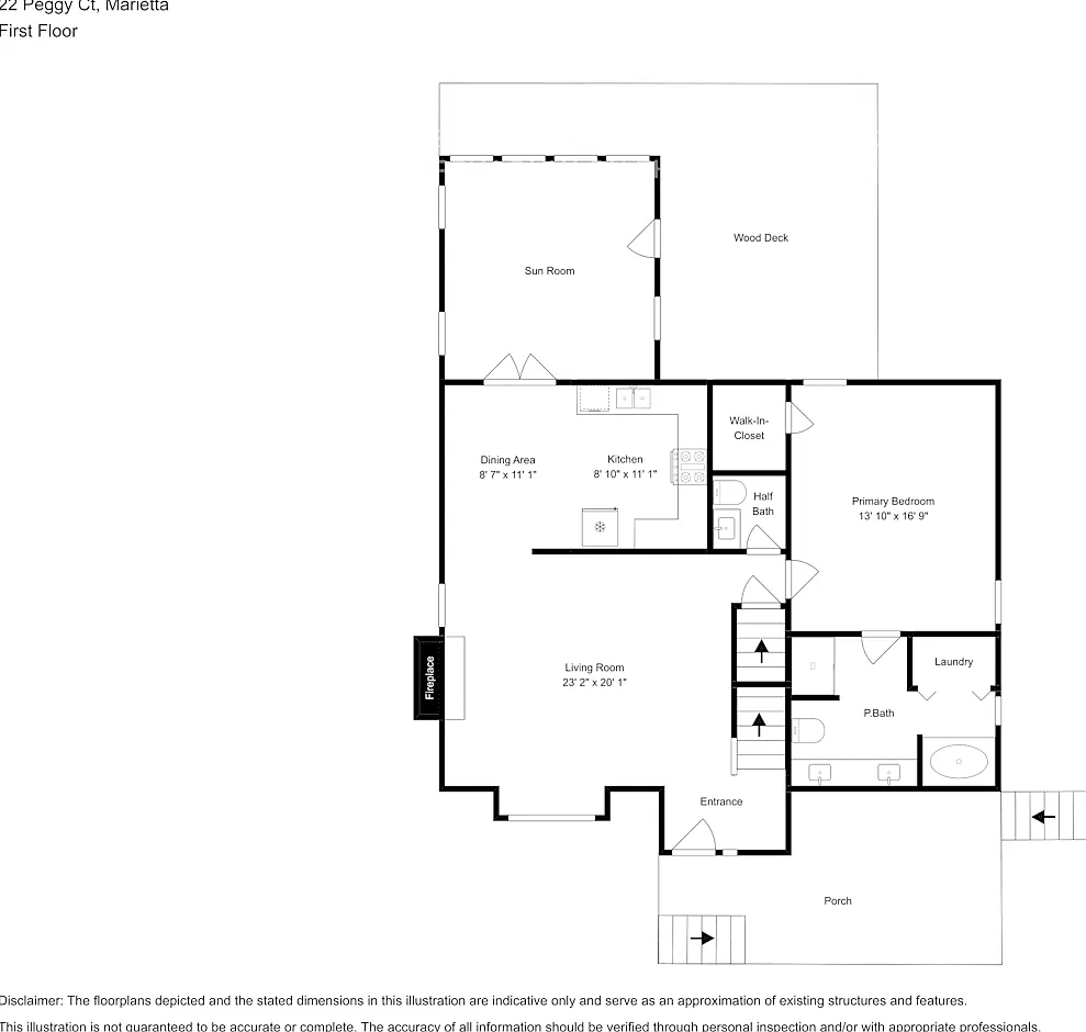22 Peggy Ct Marietta, GA 30064 — Photo 3
