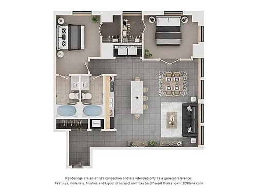 Floor plan II-IM