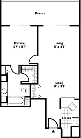 Floor plan Willow