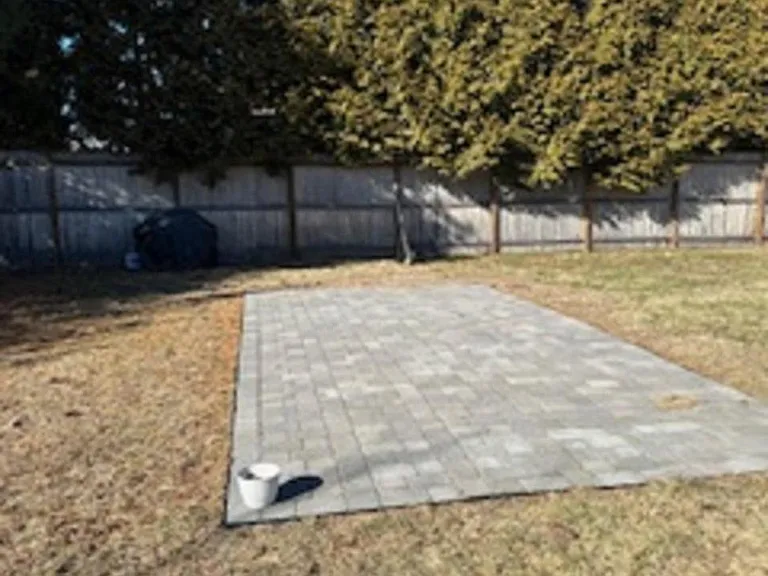 Shared Patio with Grill for Shared Use