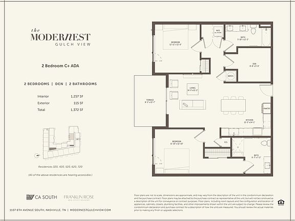 Modernest Gulch View 2 Bedroom C ADA
