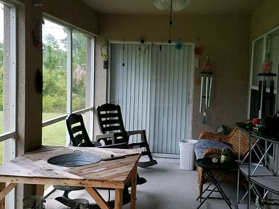 Back screened patio