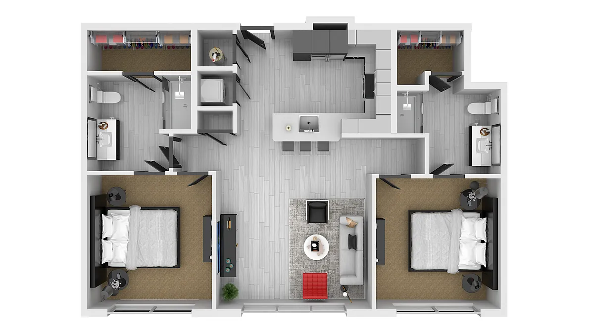 Floor plan B1