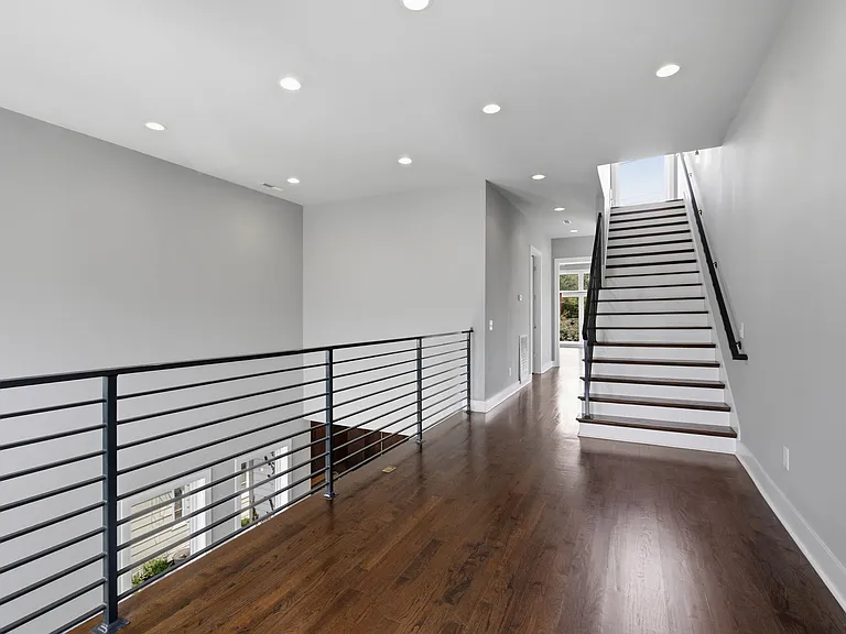 Stairwell leading the 3rd floor roof top deck