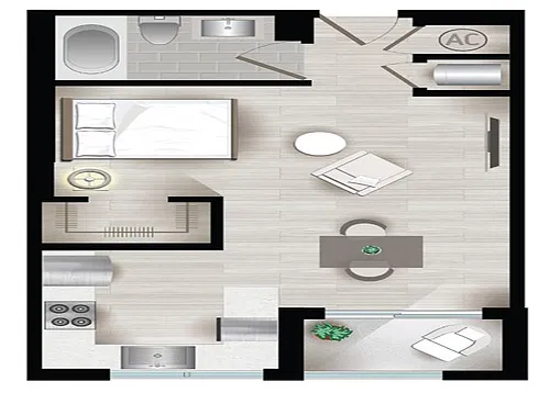 Floor plan Areca
