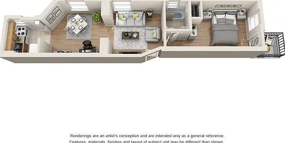 1 Bedroom | 1 Bathroom 1 Bedroom | 1 Bathroom