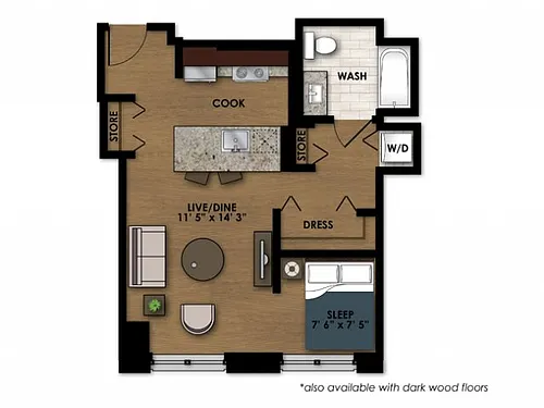 Floor plan E110