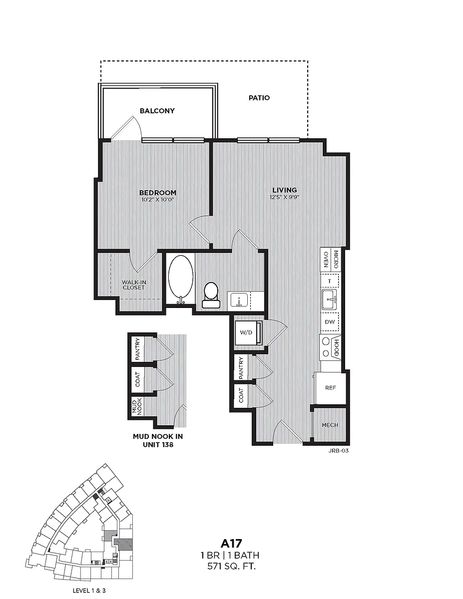 Floor plan A17