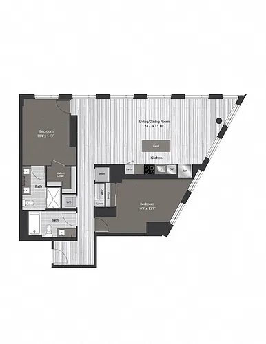Floor plan B7