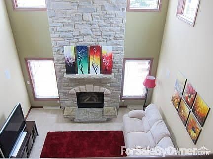 View of Great Room from loft