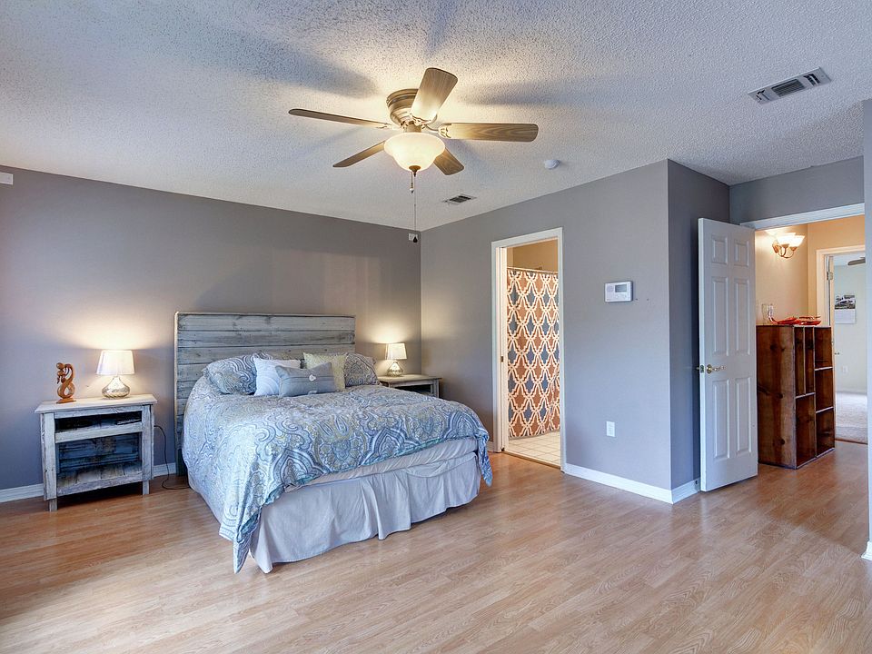 Master leads to french doors