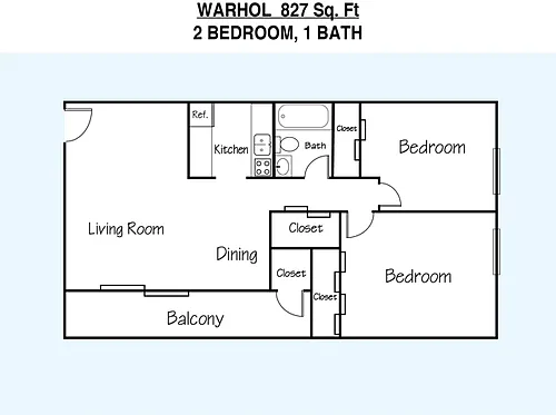 Floor plan Warhol