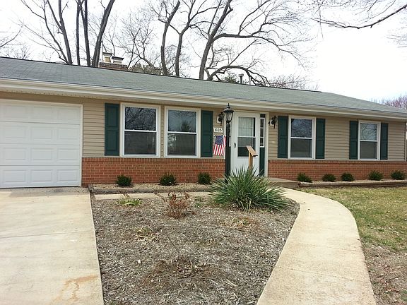 Front yard in Winter