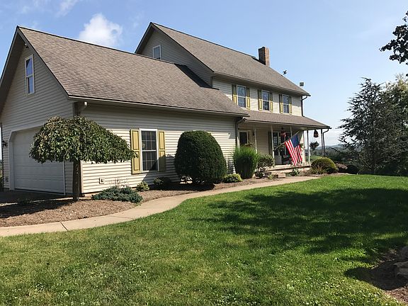 Beautiful mature landscaping