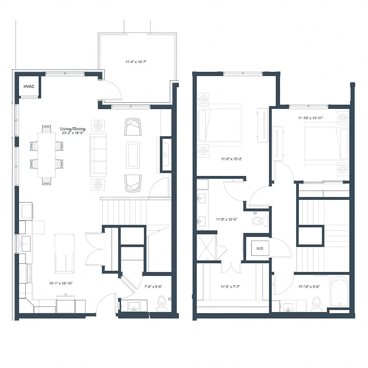 Floor plan Teak