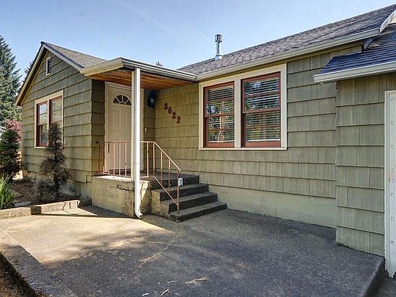 Front porch, the extra patio area is perfect for some deck furniture or a bistro table
