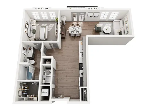 Floor plan Maya