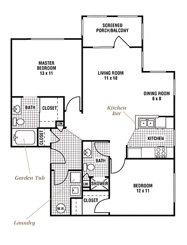 Floor plan Castle Pines