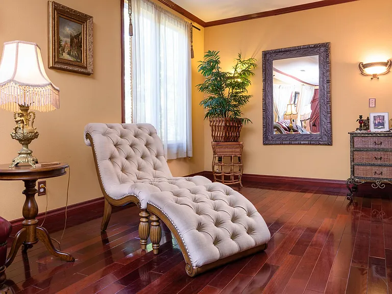 Open space next to a family room