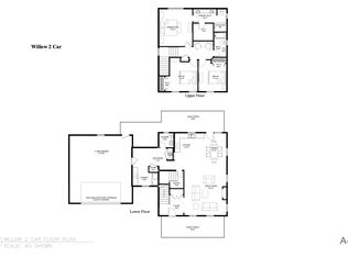Willow 2 Car Plan, Stone Creek, Billings, MT 59106