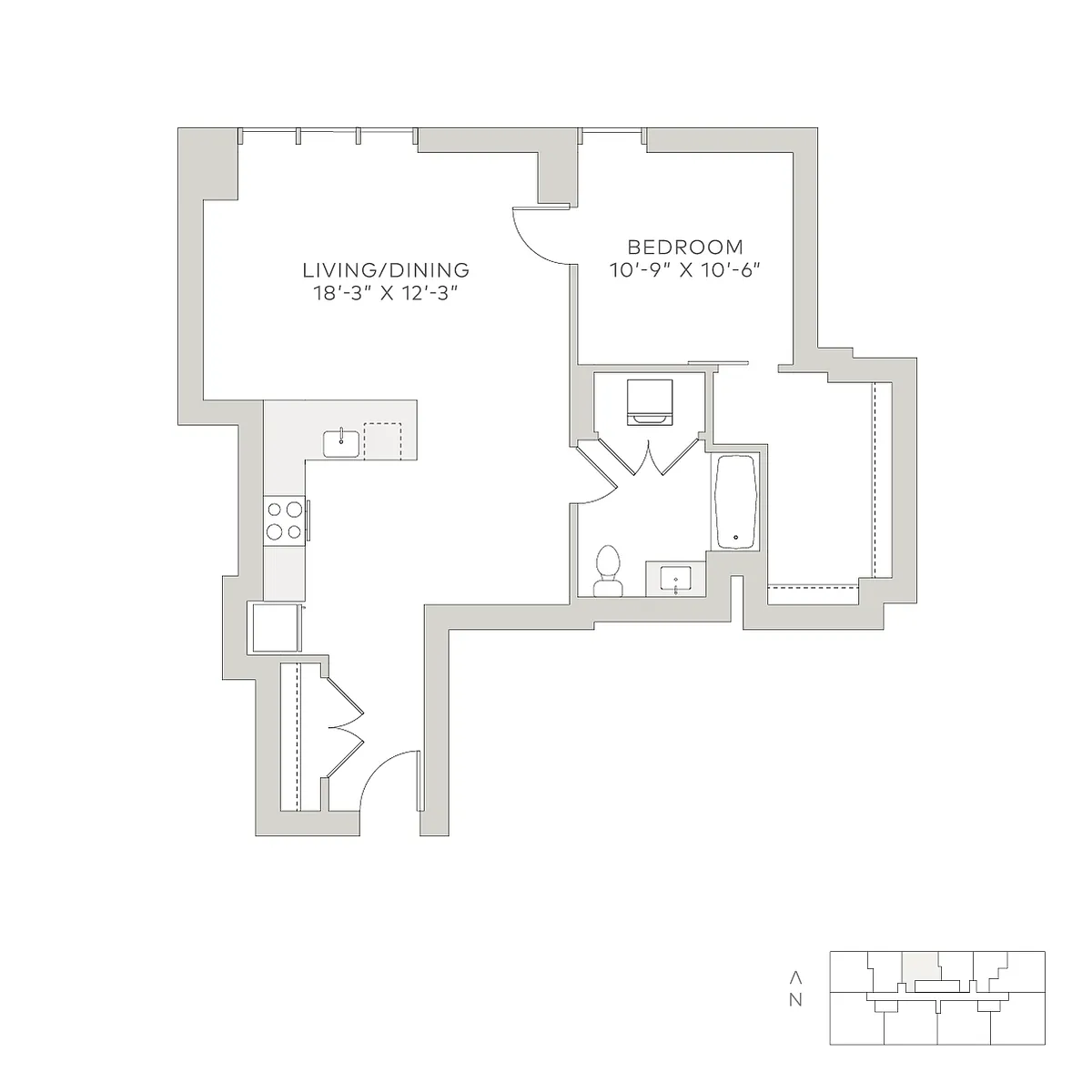 Floor plan sop-1b1d