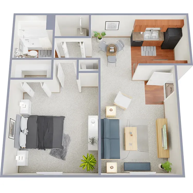 Floor plan The Carson