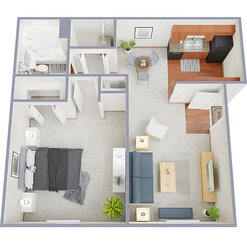 Floor plan The Carson