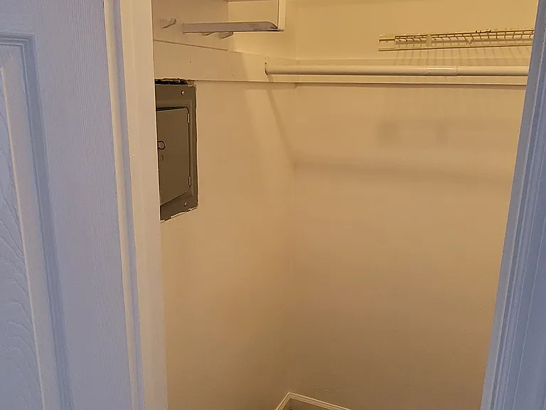 Large hallway closet