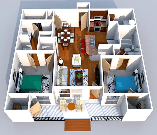 Floor plan Huntington