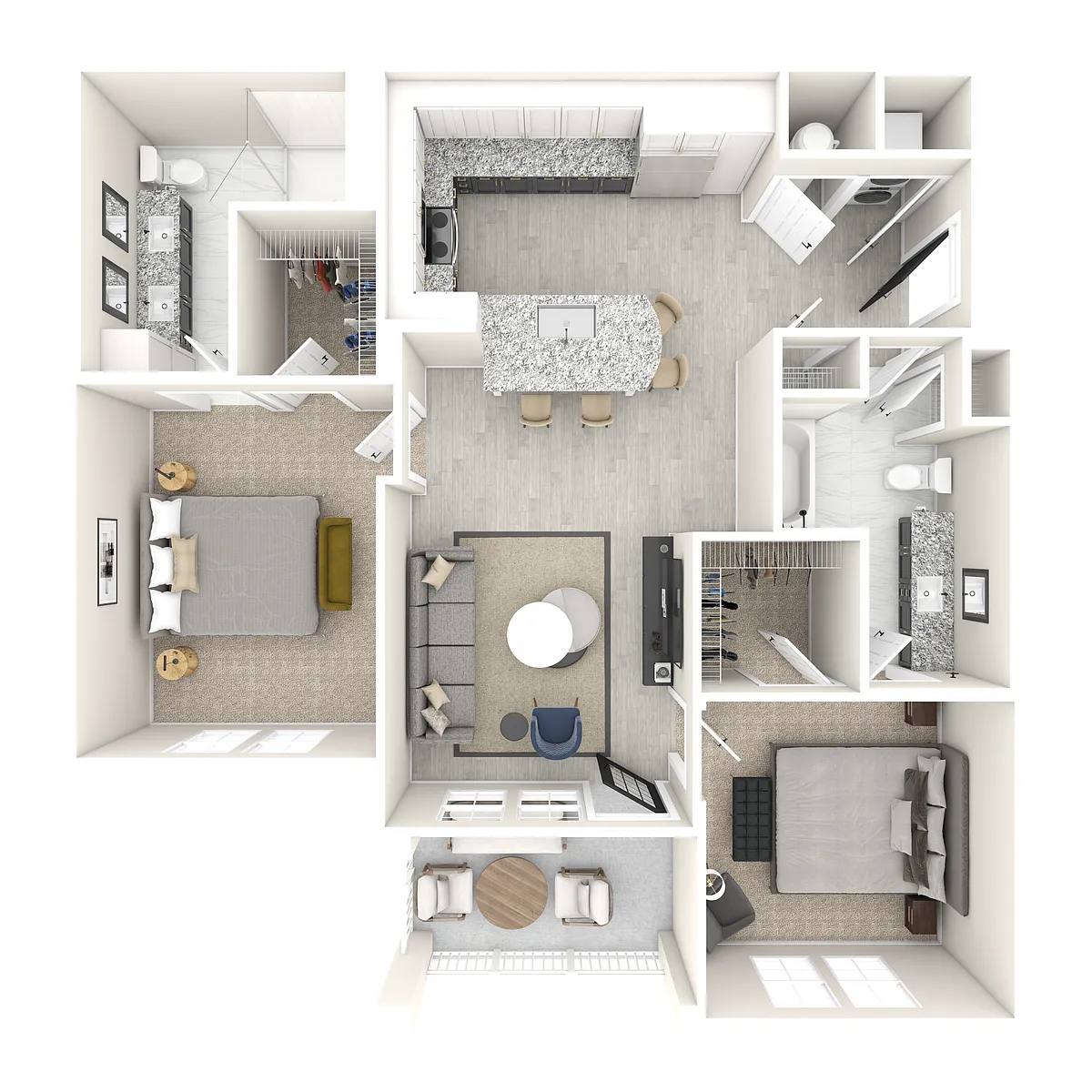Floor plan The Ellington