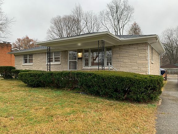 Covered front porch to welcome your guests! Long driveway for plenty of parking.