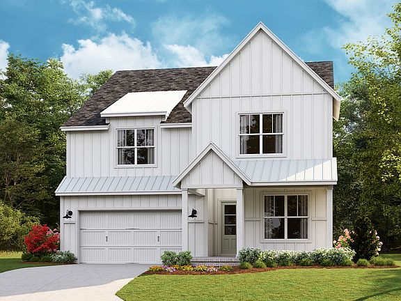 Coronado H - Modern Farmhouse 2-Car Front Load Garage Note Renderings may show optional feature