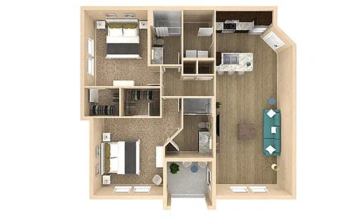 Floor plan Palm