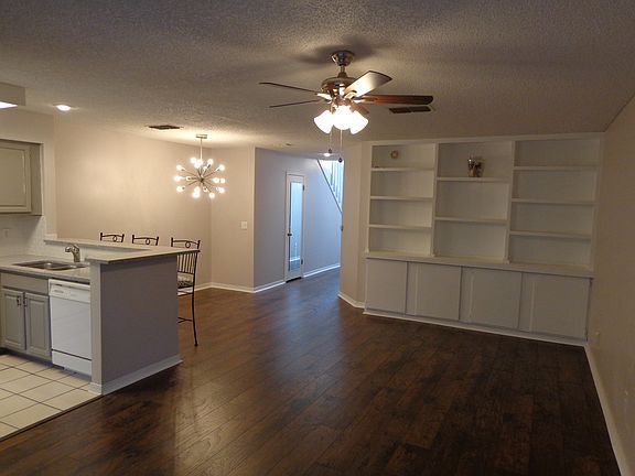 Living Room with Built-Ins
