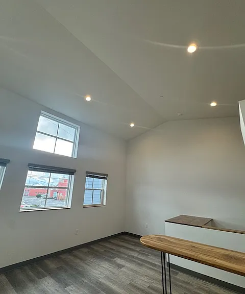 another view of table to possible TV area