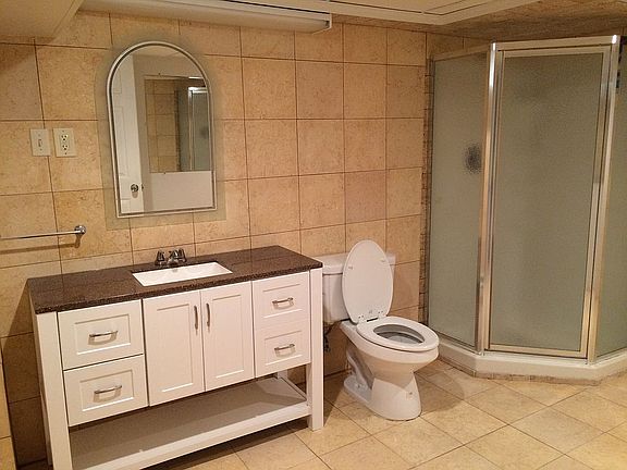 Lower level bath room