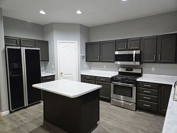 Newly updated kitchen with appliances