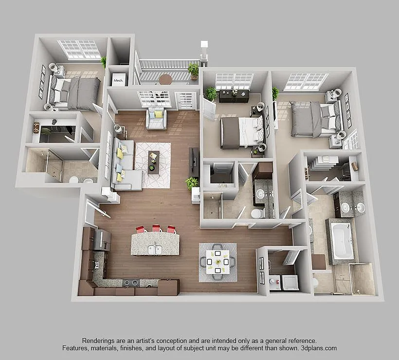 Floor plan The Oak