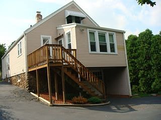 Rear with sunroom