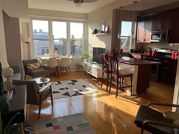View from door to unit