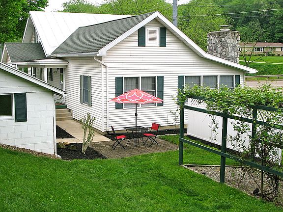 View looking north