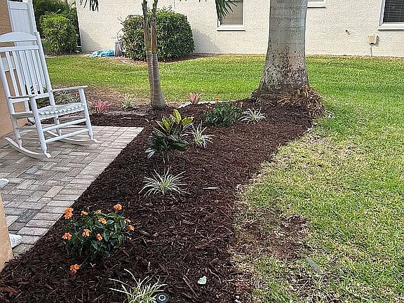 Fresh new landscaping