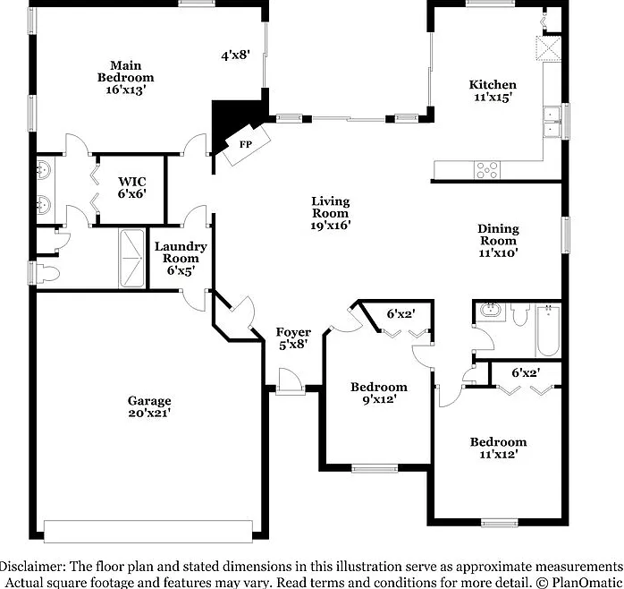 3 bed, 2.0 bath, 1593 sqft, $3,300 — Photo 2