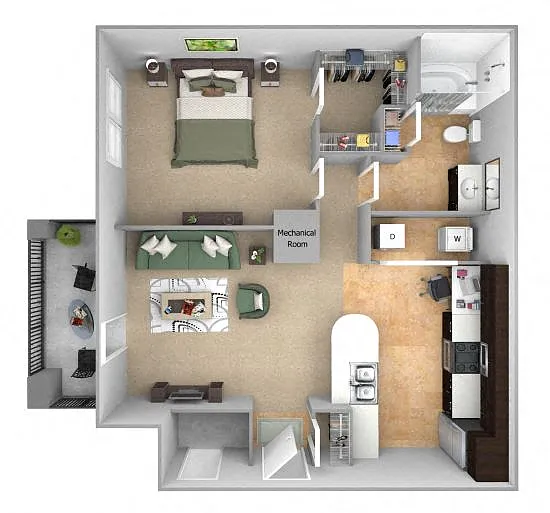 Floor plan A1