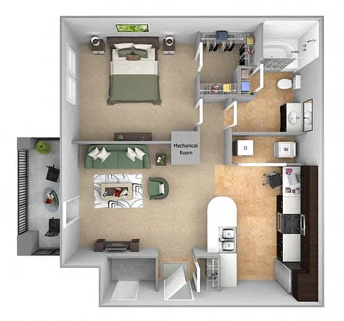Floor plan A1