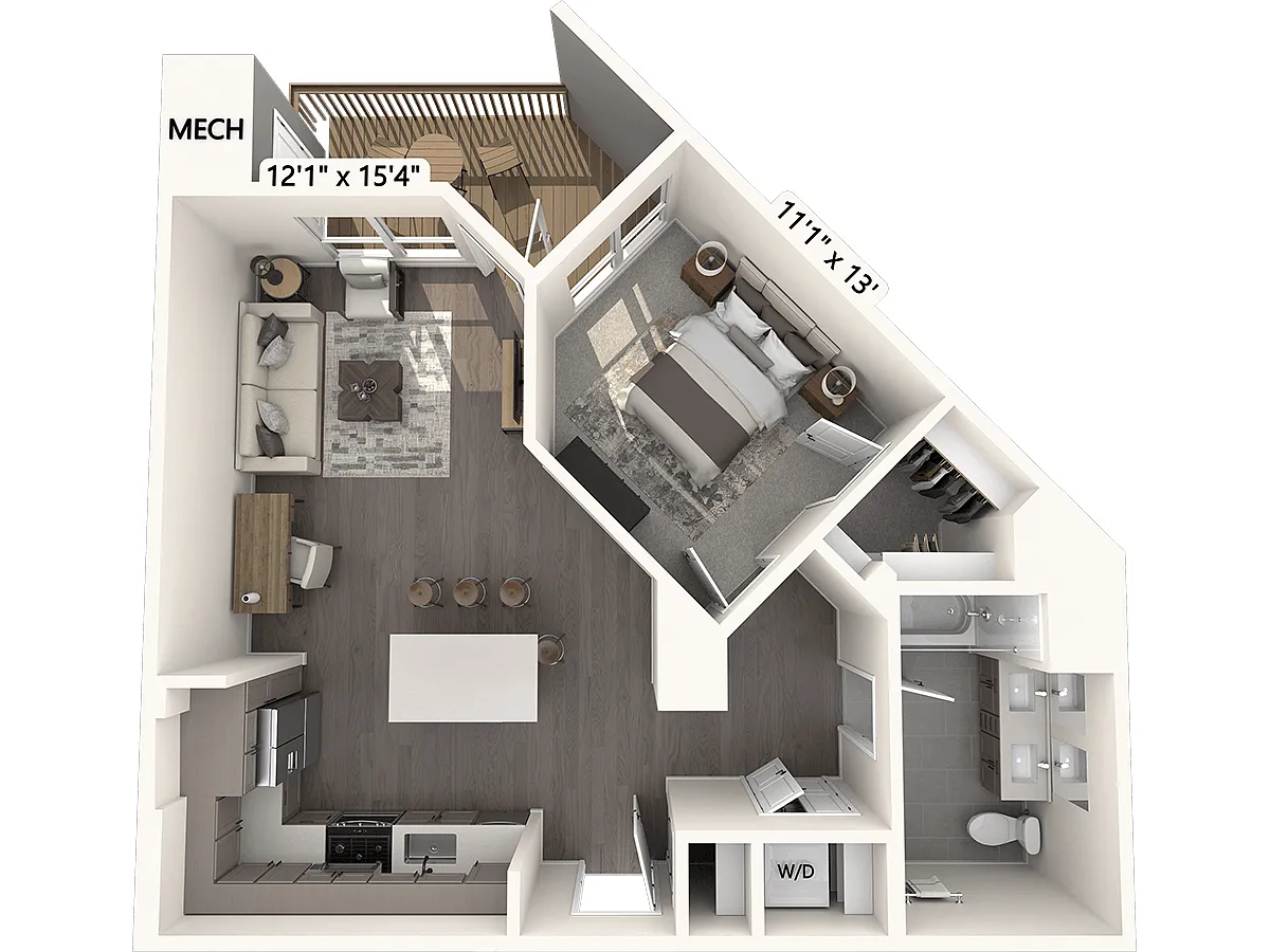 Floor plan A23